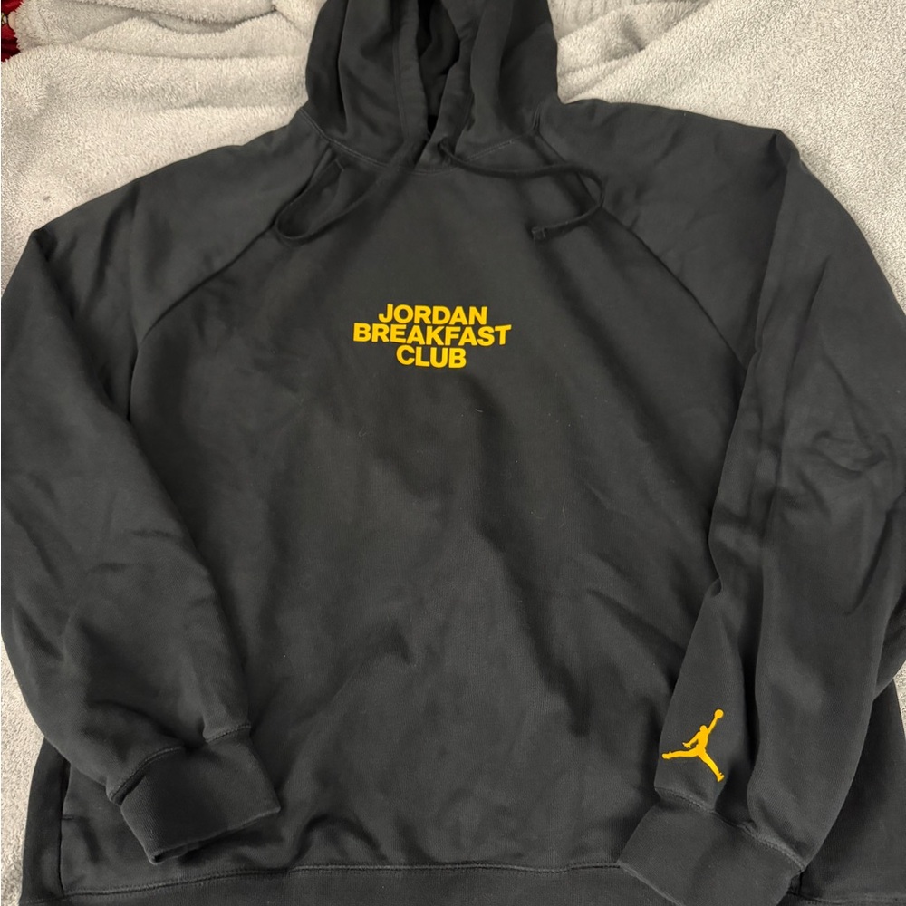 Jordan Breakfast Club Black Hoodie men’s XL dri fit